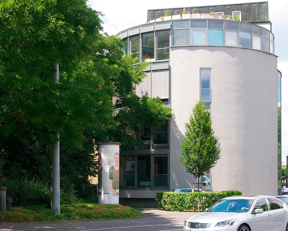 Gebäude der bitbone AG in Würzburg