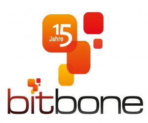 15 Jahre bitbone Logo