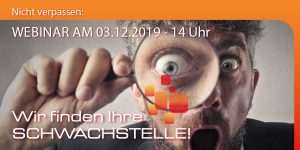 Webinar Schwachstellenmanagement