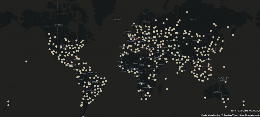 Honeypot Attack Map